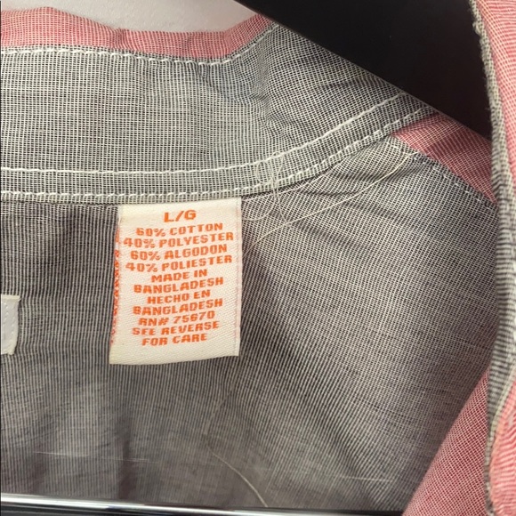 Men’s casual button down Michael Brandon/ large. - Picture 6 of 6